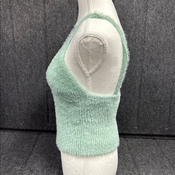 Altar'd State Green Ribbed Fitted Tank Top - Picture 5 of 8